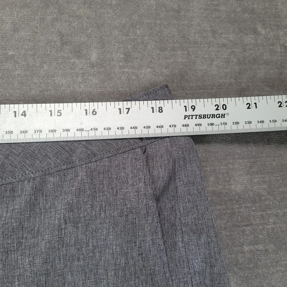 Nike Swim Mens Gray Heathered Board Shorts Size 36 Swimbriefs Trunks